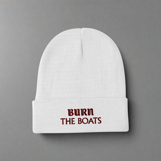 BURN THE BOATS BEANIE