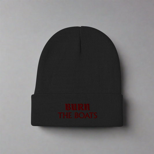 BURN THE BOATS BEANIE