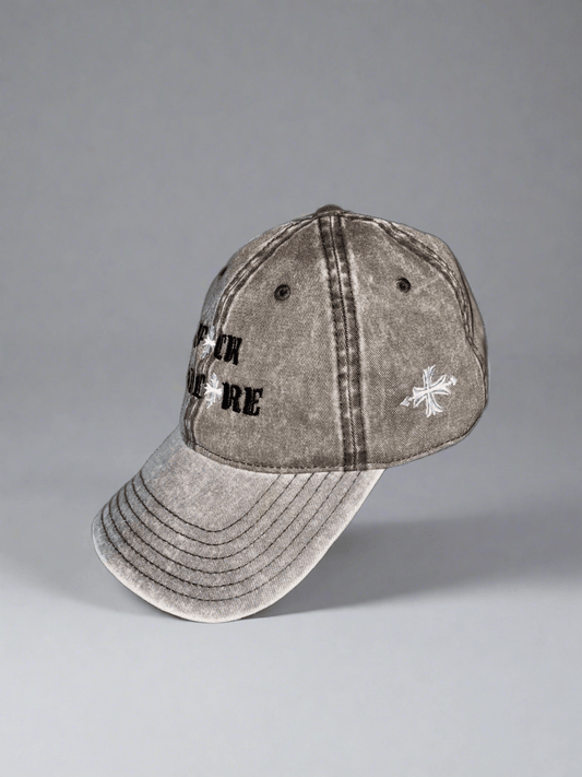 GRAY WASHED F*CK FAILURE HAT