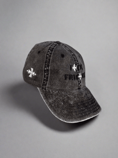 BLACK WASHED F*CK FAILURE HAT